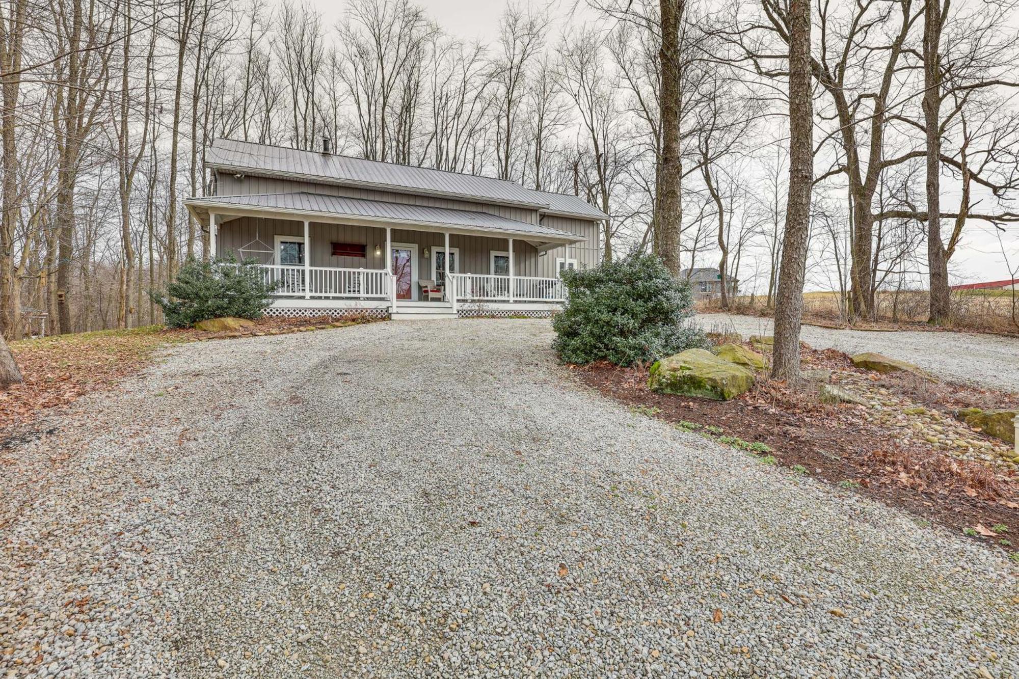 Happy Haven Hill Cabin With Patio And Fire Pit! Villa Dundee Exterior photo